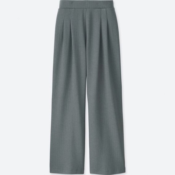 Uniqlo Ponte Wide Leg Pants - Picture 4 of 7